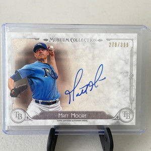 2014 Topps Museum Collection /399 - Matt Moore- Auto Rays